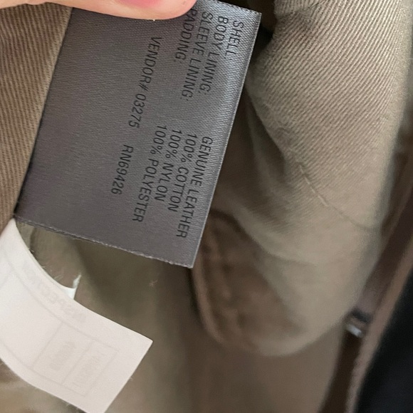 Wilsons Leather Thinsulate lining leather jacket vest 2in1 black mens 2XLT - Picture 15 of 16